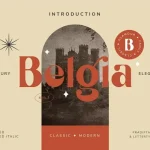 Belgia Font