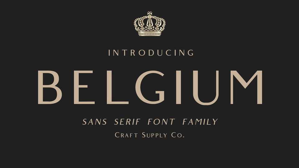 Belgium Font › Fontesk