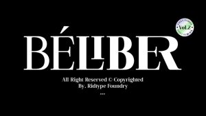 Beliber Font Family › Fontesk