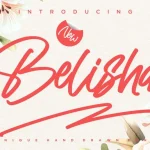 Belisha - Unique Handwritten Font