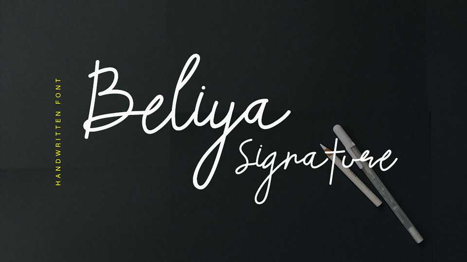 Beliya Signature Font › Fontesk