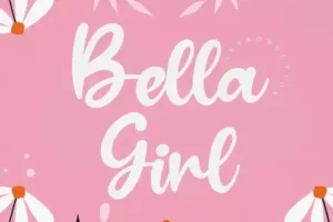 Bella Girl Script Font