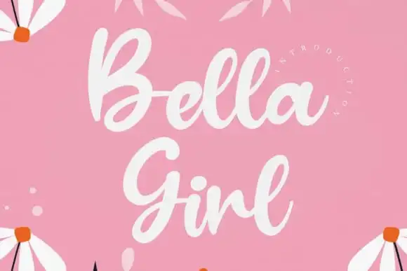 Bella Girl Script Font