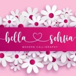 Bella Sohfia Calligraphy Font