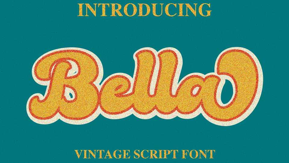 Bella Vintage Script Font › Fontesk