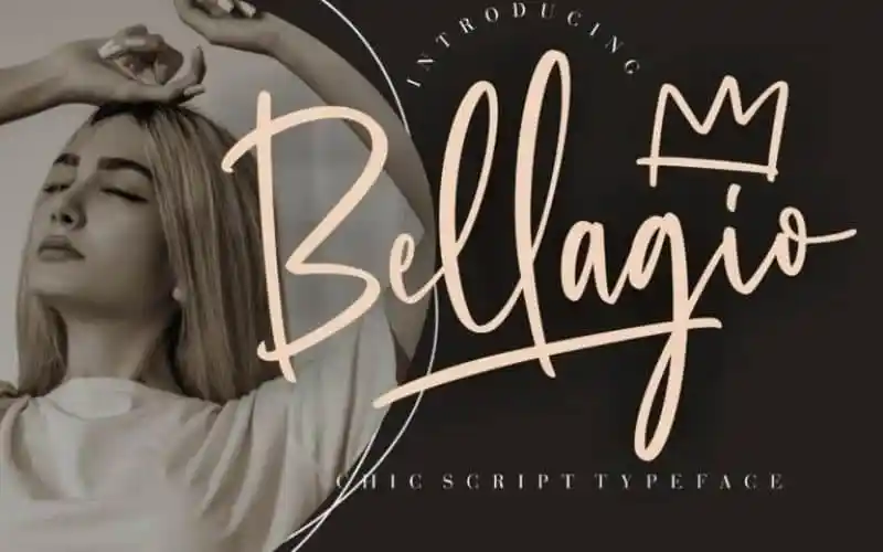 Bellagio Brush Font