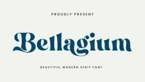 Bellagium Font › Fontesk