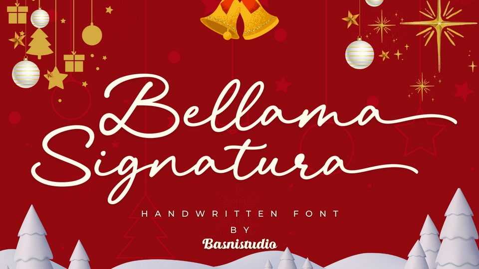 Bellama Signature Font › Fontesk