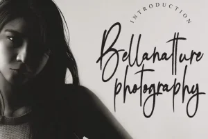 Bellanatture Script Font