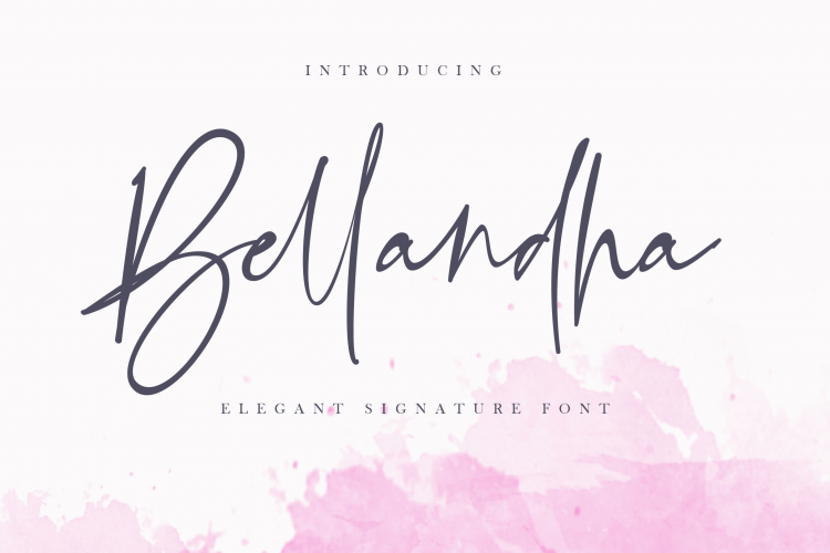 Bellandha Signature Script Font