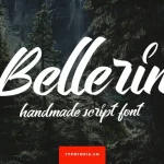Bellerin Handmade Script Font