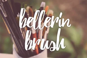 Bellerine Brush Font