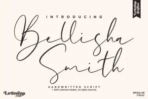 Bellisha Smith Script Font