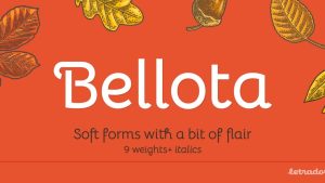 Bellota Font Family › Fontesk