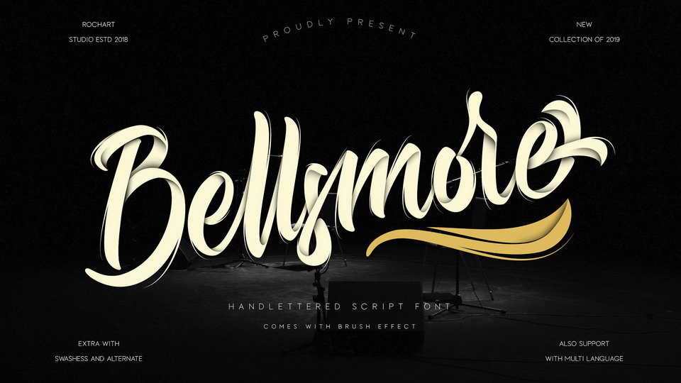 Bellsmore Brush Font › Fontesk