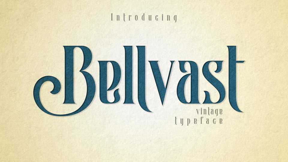 Bellvast Font › Fontesk