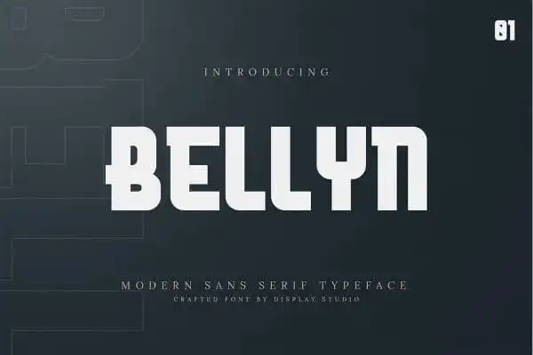 Bellyn Display Font
