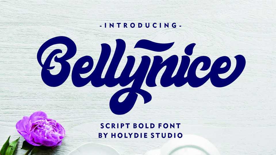 Bellynice Script Font › Fontesk