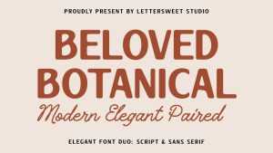 Beloved Botanical Font › Fontesk