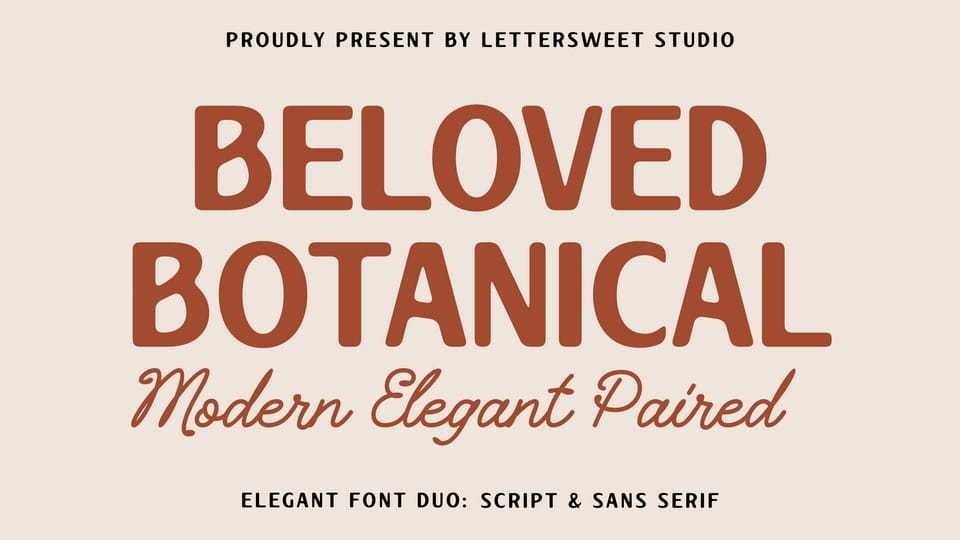 Beloved Botanical Font › Fontesk