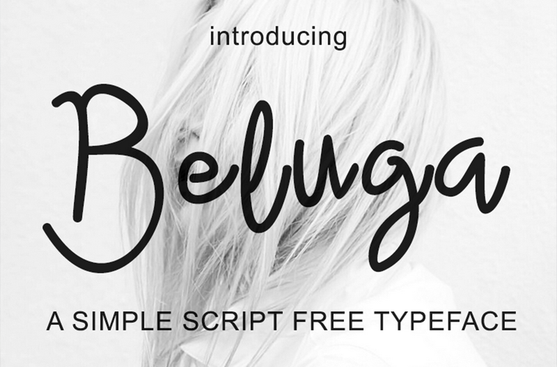 Beluga Script Font