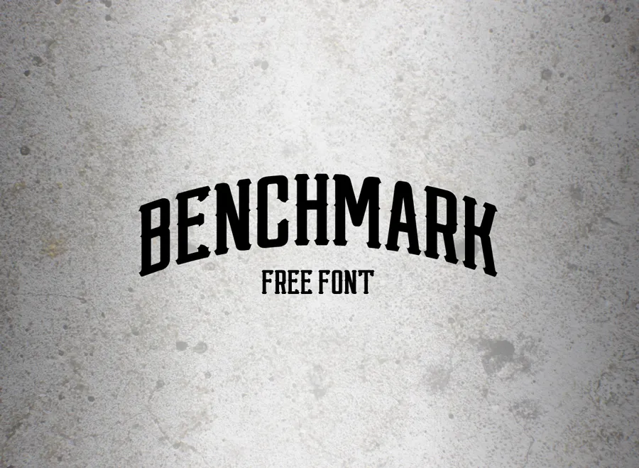 Benchmark Font
