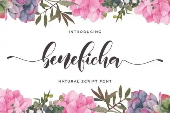 Beneficha Script Font