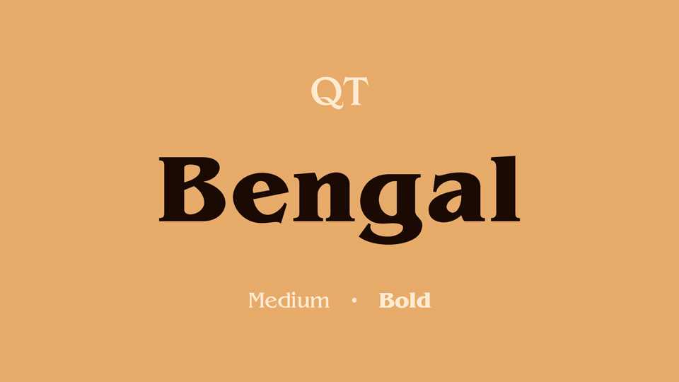 Bengal Font Family › Fontesk