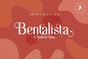 Bentalista Sans Serif Font