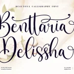 Benttaria Delissha Font