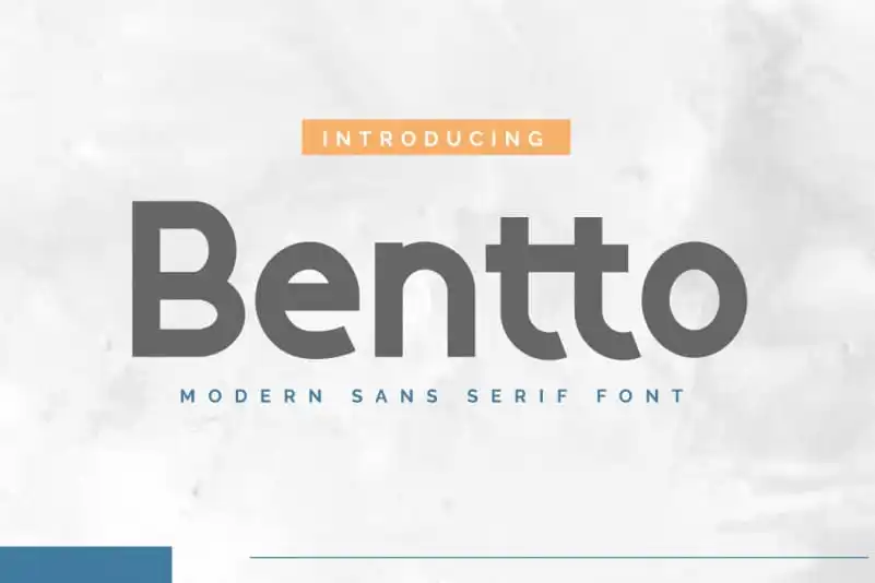 Bentto Sans Serif Font