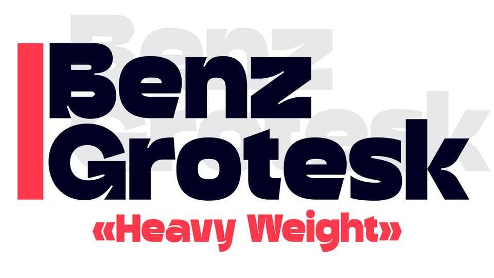 Benz Grotesk Font › Fontesk