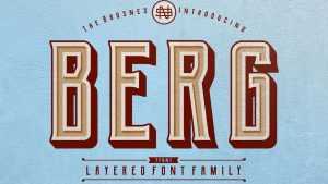 Berg Typeface › Fontesk