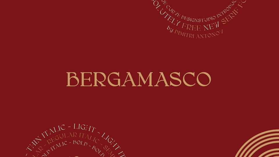 Bergamasco Font › Fontesk