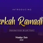 Berkah Ramadhan Script Font