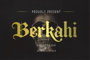 Berkahi Blackletter Font