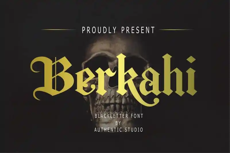 Berkahi Blackletter Font