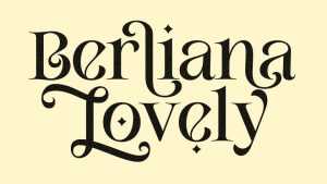 Berliana Lovely Font › Fontesk