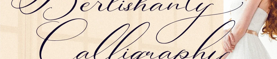 Berlishanty Calligraphy Font