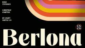Berlona Font › Fontesk