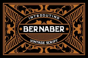 Bernaber Display Font