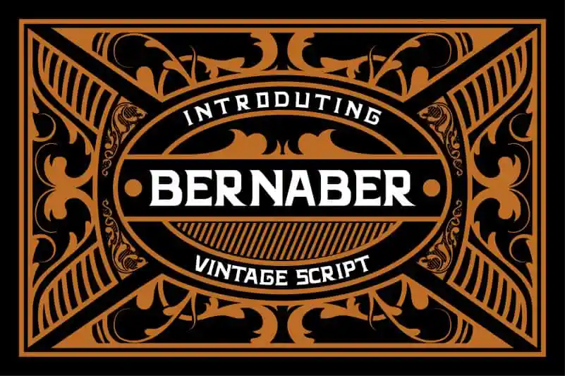 Bernaber Display Font