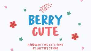 Berry Cute Font › Fontesk