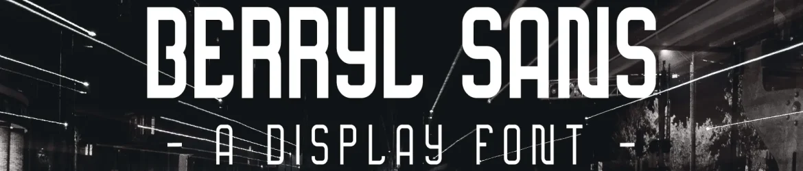Berryl Sans Serif Font