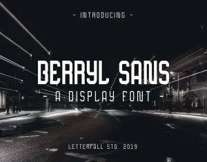 Berryl Sans Serif Font
