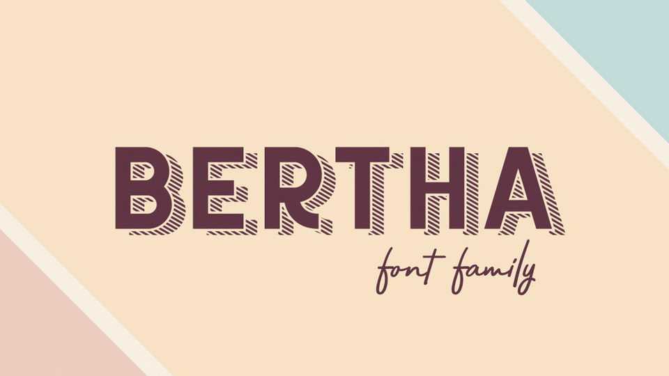 Bertha Typeface › Fontesk