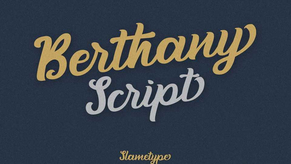 Berthany Script › Fontesk