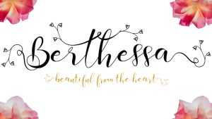 Berthessa Script Font › Fontesk