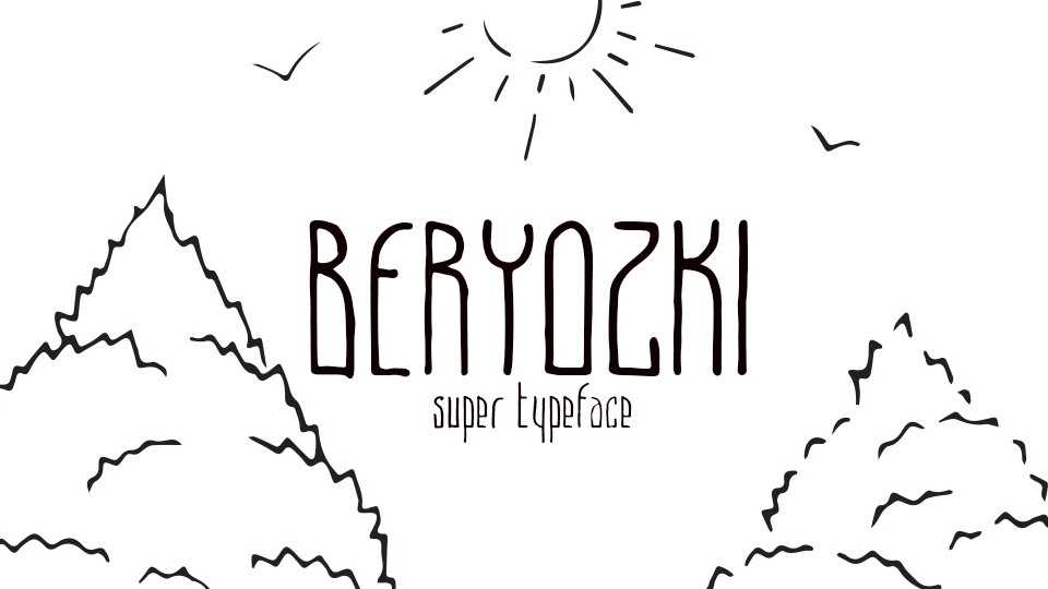 Beryozki Font › Fontesk