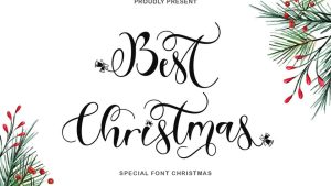 Best Christmas Font › Fontesk